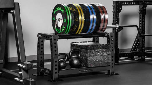 ROGUE モンスターパワーラック バーベルGYMWAY ウエイトプレート Monster Bumper Rack | Rogue Fitness